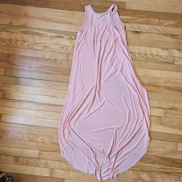 Express Pink Lightweight High Low Dress - Picture 6 of 8